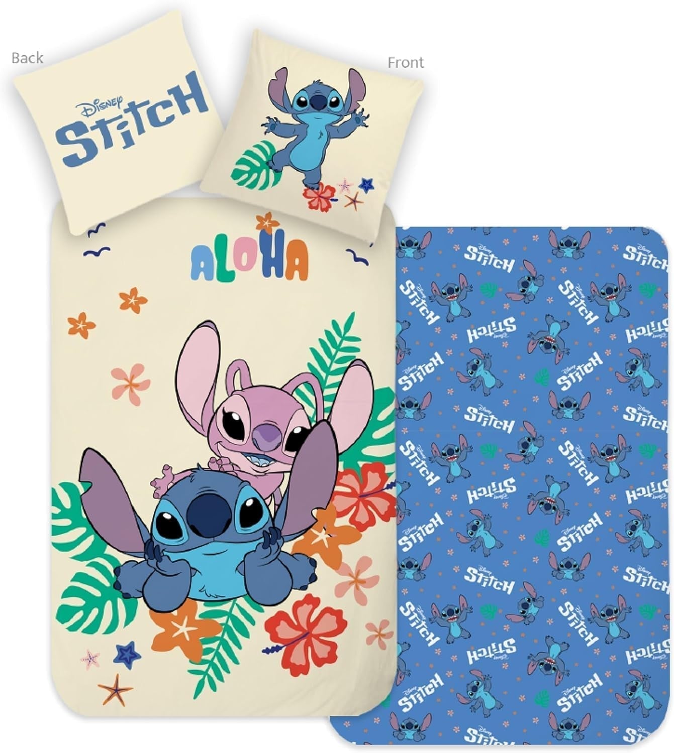Sängkläder för barn och tonåringar, Stitch Sängkläder - barn Naty Shop