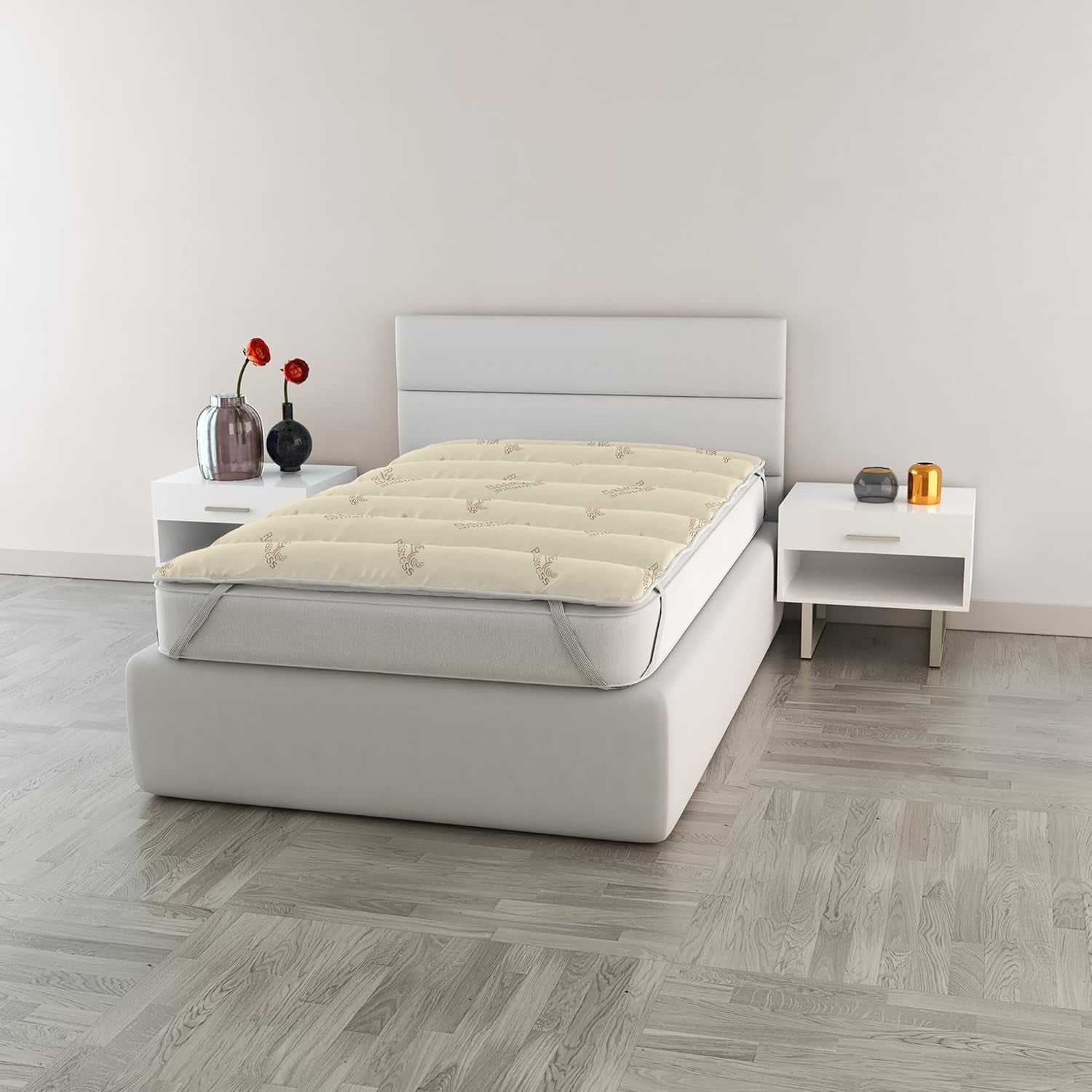 MB Home Italia, Topper, Termokontroll, Dubbla 160X195 Cm Täcken och täcken Naty Shop Liten dubbel 120X195 Cm Koppar