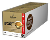 Dallmayr Crema d´Oro, XXL-Vorratsbox & Dallmayr Crema d´Oro intensa (48 Kaffeekapseln, Intensität 9 av 12, 100% Arabica-Bohnen), 3er Pack (3x16 Kapseln)