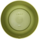 elho Vibes Fold Bowl 25 - Blomkrukor inomhus - 100% återvunnen plast - Ø 24,9 x H 12,1 cm - Grön/Ferngrün