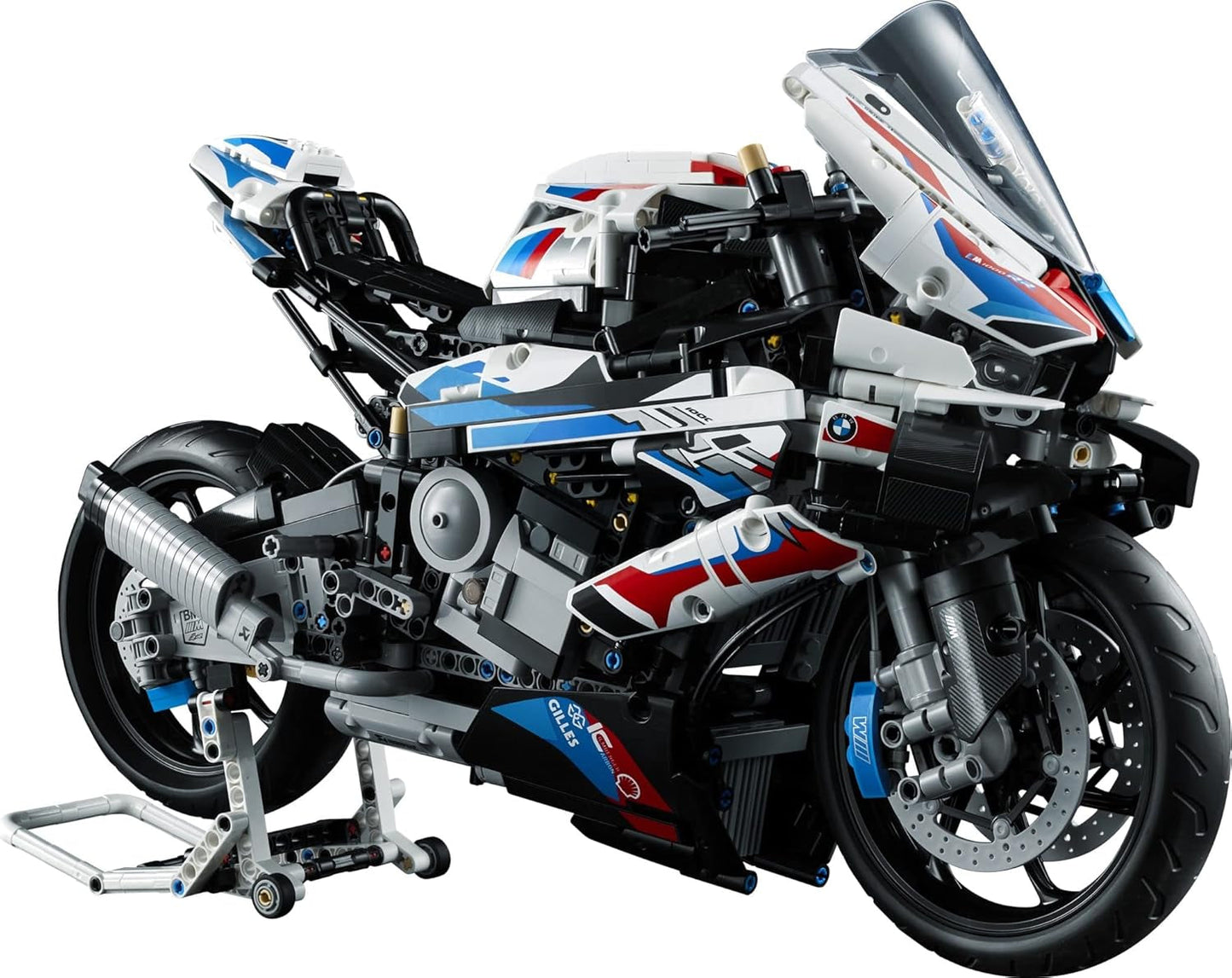 LEGO Technic BMW M 1000 RR Motorcykelmodell Vuxenmodellsats Set som hantverkspresent för män och kvinnor Hem- eller kontorsinredning 42130 Byggsatser Besuche den LEGO-Store