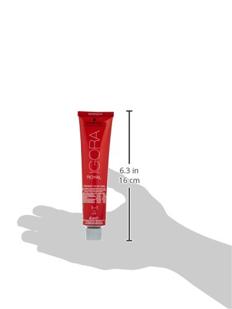 Schwarzkopf IGORA Royal Premium Hårfärg 1-1 blå-svart, 1 förpackning (1 x 60 g) Hårfärgning Naty Shop