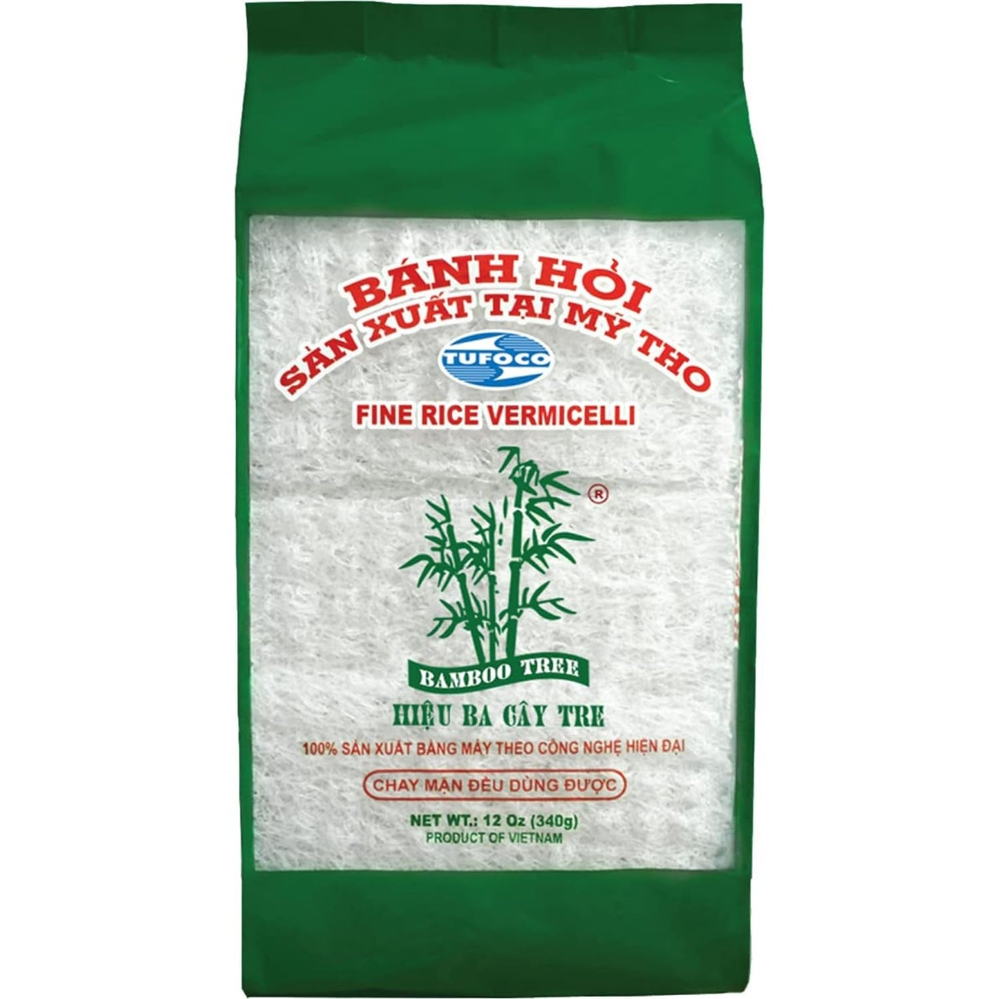 BAMBUTRÄD - Färsk ris vermicelli - 1 x 400g