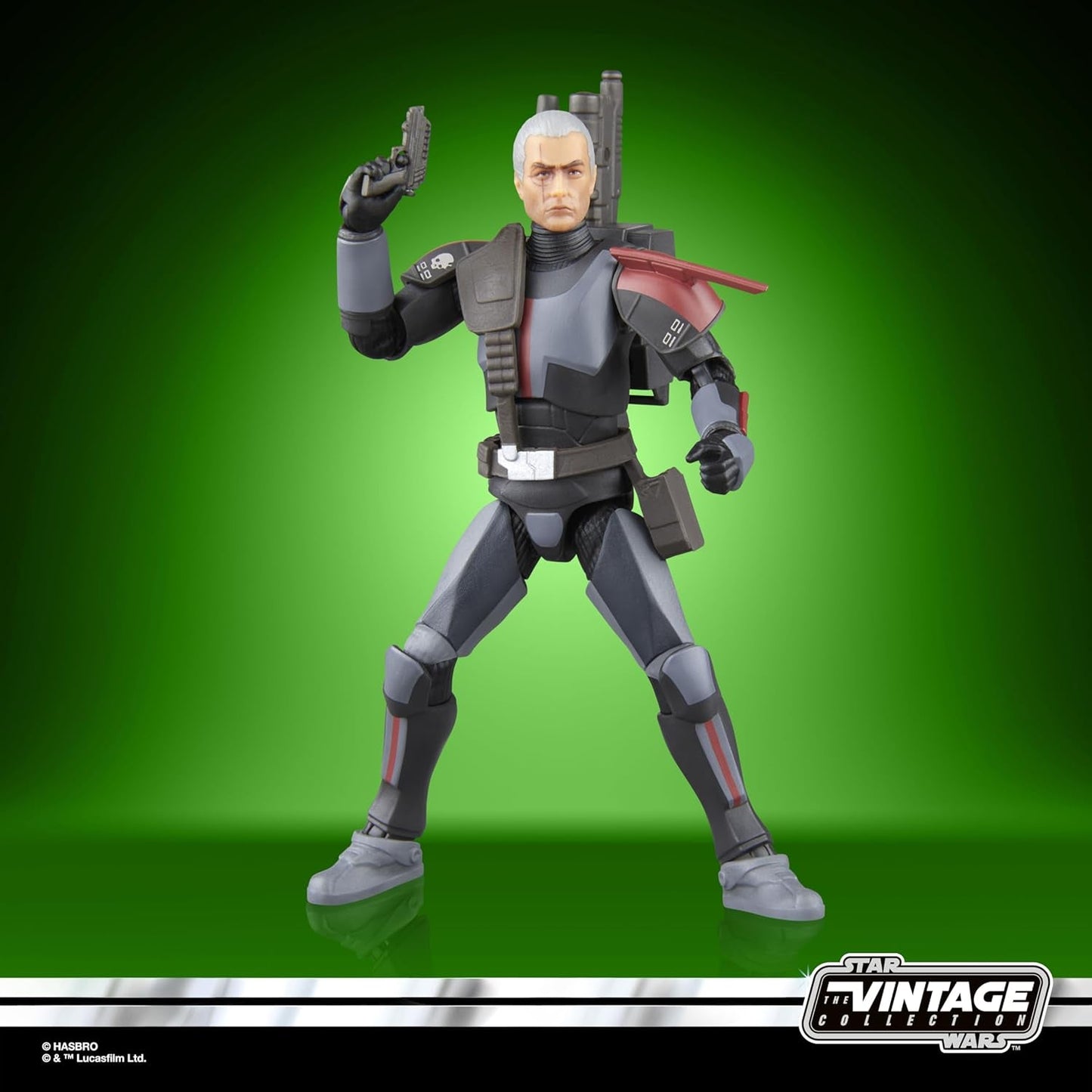 Star Wars Vintage Crosshair Collection, Star Wars: Bad Batch Actionfigur att samla in (9,5 Cm) Actionfigurer Naty Shop