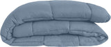 Poyet Motte Calgary täcke, polyester, olja/mastik, polyester, petroleum/mastik, 260 X 240 X 1 Cm Täcken och täcken Naty Shop