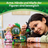LEGO Wicked Elphaba och Glinda dockor - häxor från Oz samlarfigur leksak - kreativ present till flickor över 10 och fans av filmen - 75682 Byggset Besuche den LEGO-Store