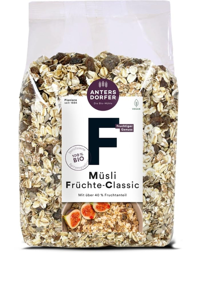 Klassisk müsli med frukt, 1 kg