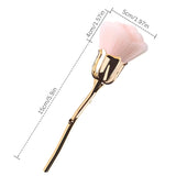 Nagelkonst Staubpinsel für Maniküre Rose Kopfbürste, Nagel Kunst Staub Entferner Brush, Make-Up-Brushes Weich, Nagel Werkzeuge