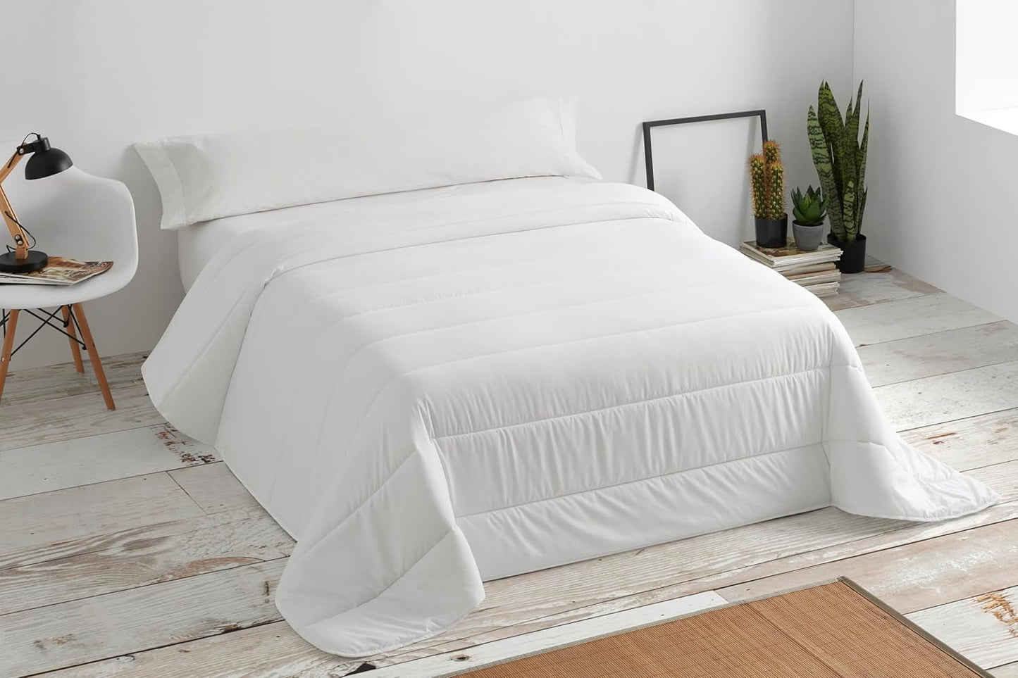 Degrees Home - 4 Estaciones - Nordiskt täcke, 180 Cm, 2 täcken. Vinter: Fibrer 270 G/M2; Sommar 170 Gr/M2-260X240 Cm Täcken och täcken Naty Shop