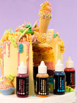 Sugarflair Pastell Mixer oljebaserad matfärg, vit - Livsmedelsfärg för choklad, smörkräm, sockerpasta och alla fettlösliga livsmedelsingredienser - 30 ml