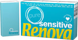Renova Näsdukar Sensitive Pure - 6 förpackningar vita servetter