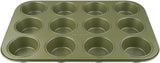 Zenker Muffinform Für 12 Stück – Ressourcenschonende Und Klimaneutrale Backform Für Muffins Und Cupcakes – 12Er Muffinblech Mit Veganer Antihaftbeschichtung Formar och brickor för bakning Naty Shop