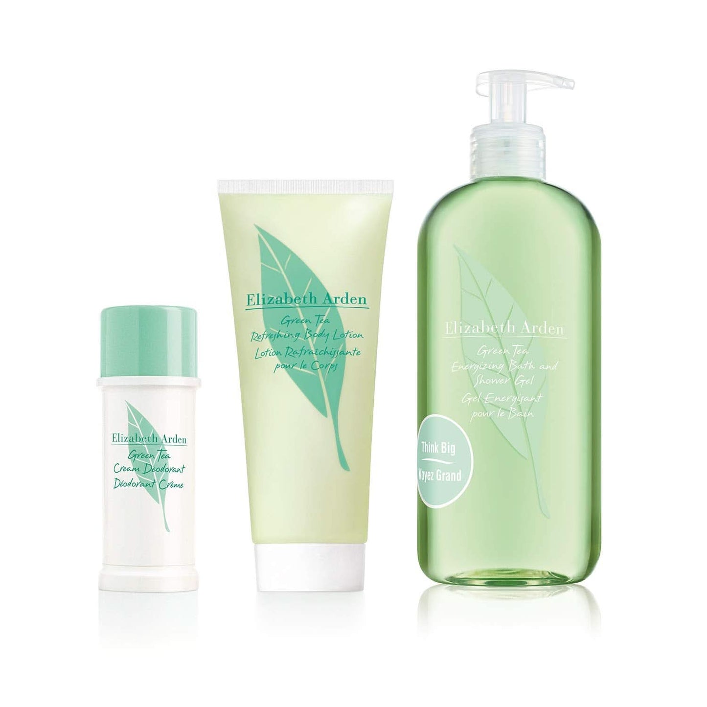 Elizabeth Arden Green Tea, uppfriskande bodylotion med grönt te för kvinnor, 200 ml Kosmetika och skönhet Naty Shop Set med duschgel + deodorantkräm