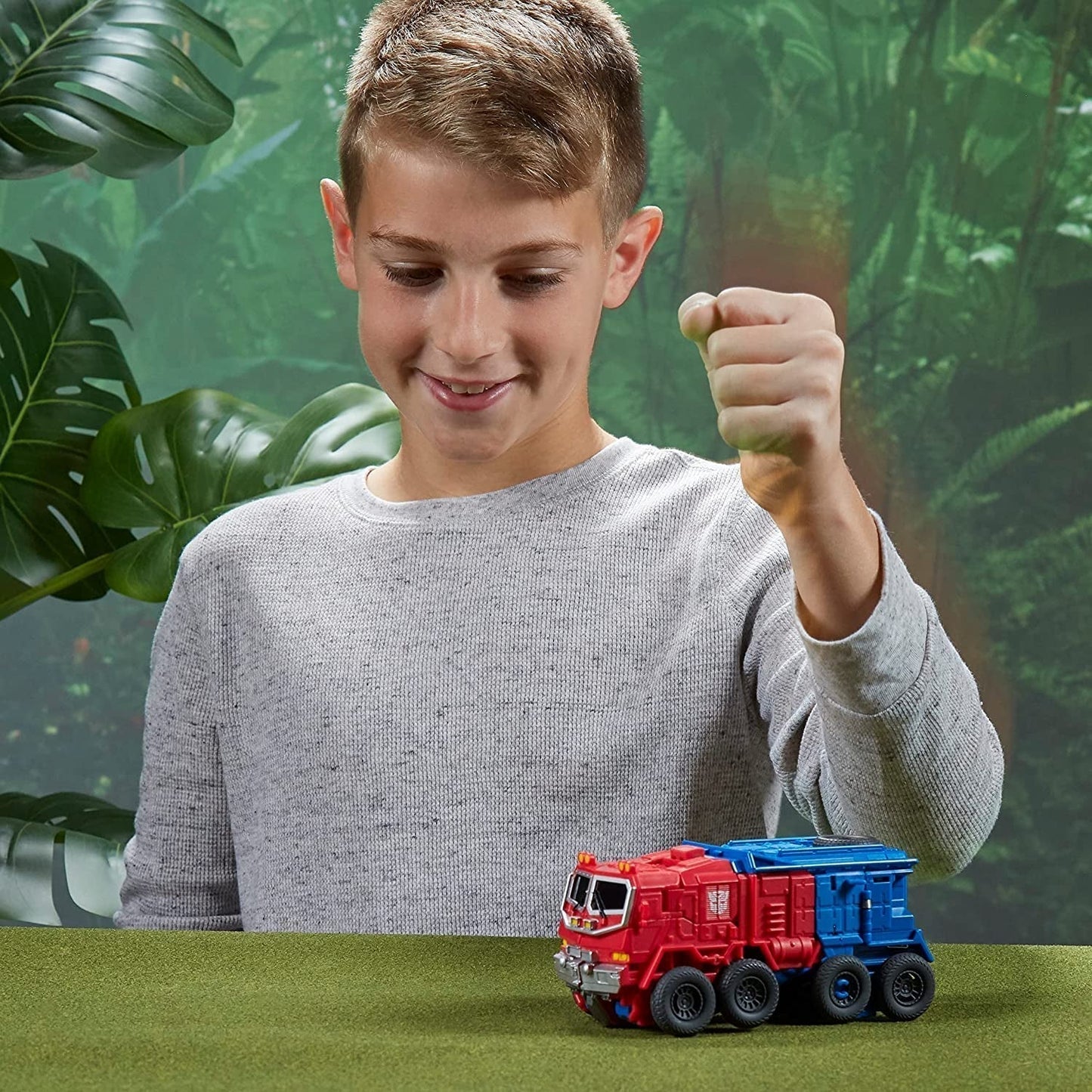 Transformers leksaker för filmen Rise of the Beasts, Smash Changer Optimus Prime figur på 6, 22,5 cm Actionfigurer Naty Shop