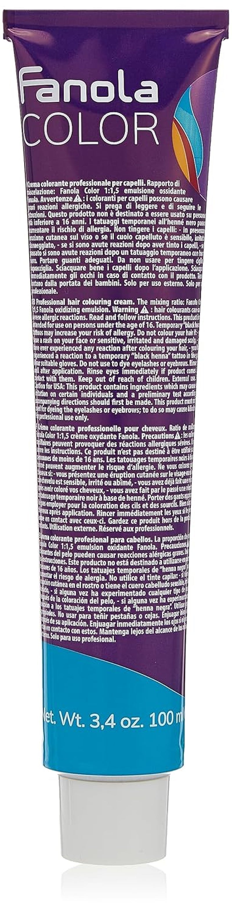 Fanola crema colore Färgkräm 7.0 Blond, 100 ml