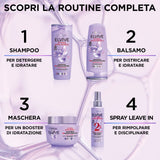 L'Or?al Paris Elvive Hydra Hyaluronic Maschera 72H Booster di Idratazione 300 ml Hårmask Naty Shop