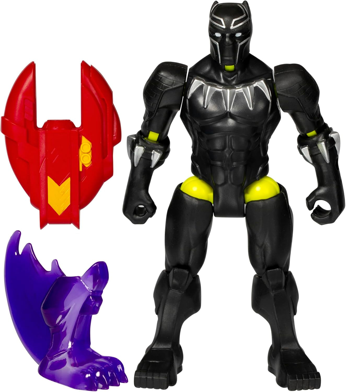 Mixmashers Marvel Captain America Avengers Mix-och-matcha actionfigurer och tillbehör Actionfigurer Naty Shop Black Panther