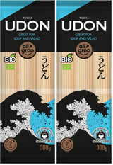 Allgroo Organic Wheat Nudles, Udon, CN-BIO-154-1 x 300g