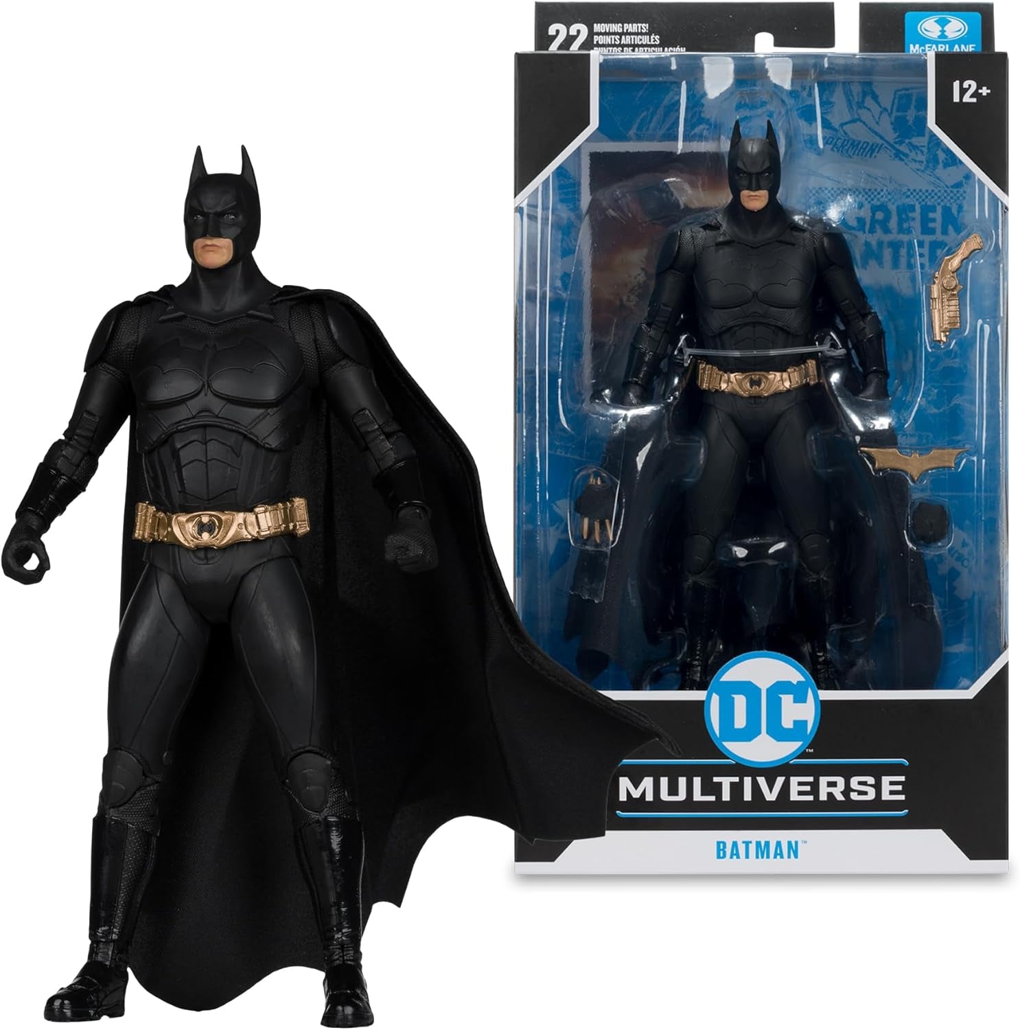 Mcfarlane Batman börjar DC Multiverse Action Figur Batman 18 Cm Actionfigurer Naty Shop