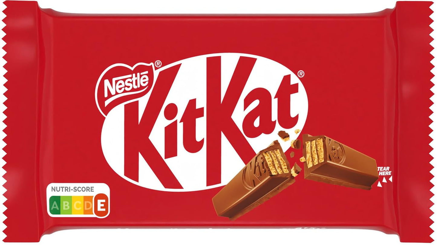 Nestlé KitKat Classic Chokladkakor Mjölkchoklad Crunchy Wafer Bars 24-pack (24 x 41,5 g)