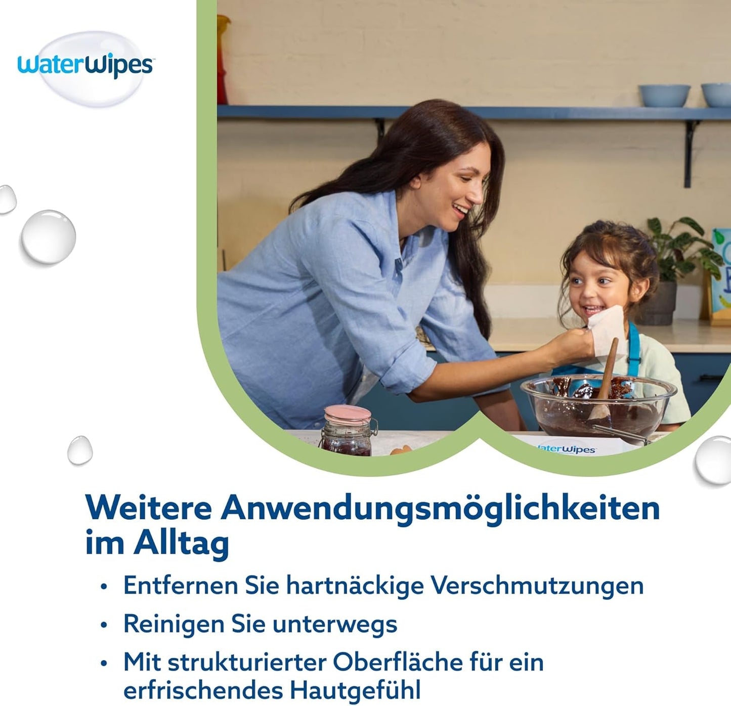 WaterWipes Sensitive+ våtservetter för baby och småbarn, 720 Count (12-pack), 3-i-1 rengöring, vård, skydd, 99,9 % vatten, texturerad rengöring, parfymfri