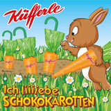 Küfferle, Morötter med originalchoklad 810 g 60 st., Mjölkchoklad, 1 st.