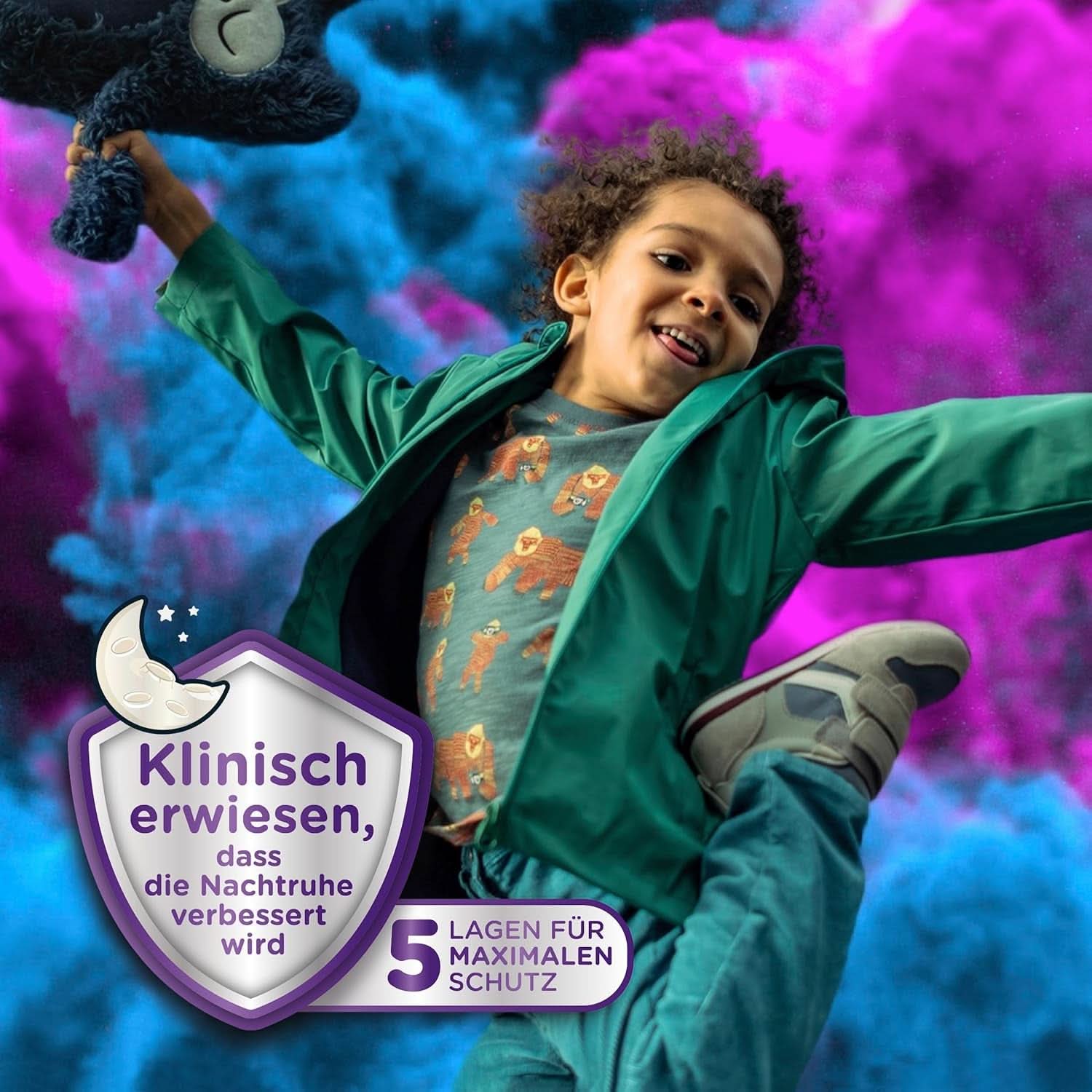 Huggies Drynites Nachtwindeln Bei Bettnässen, Für Mädchen Ab 13 Bis Ca. 17 Jahre (48-60 KG), 33 Stück (3X11), Jumbo-Monatspack, blöjbyxor XL Tillbehör Mat och amning Baby Naty Shop