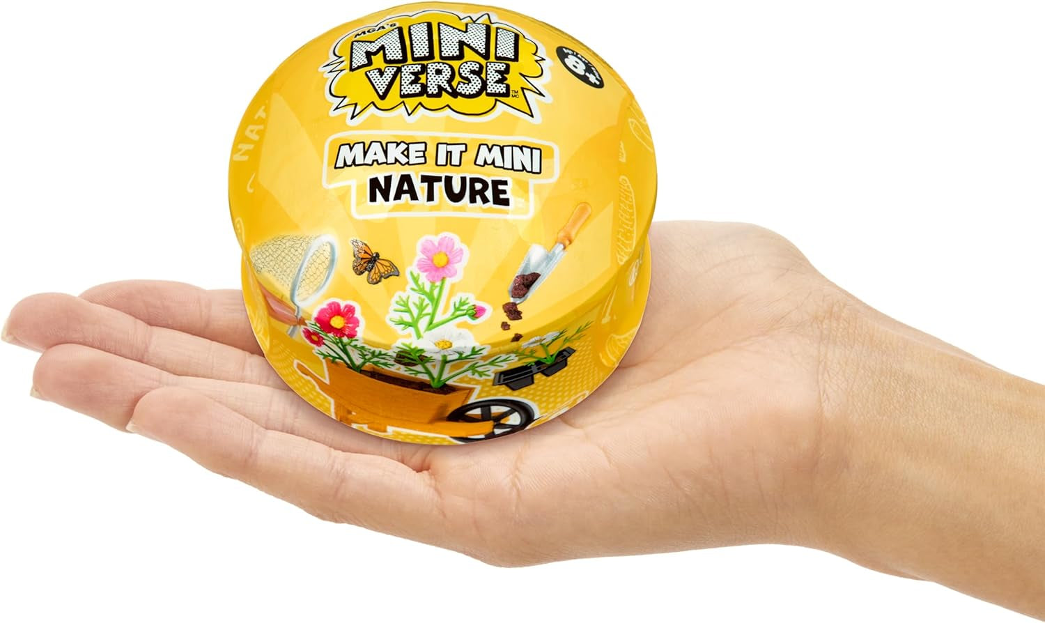 MGA Miniverse Make It Mini Nature 3-serien - minisamlarföremål, hantverkslekset, replikaväxter, leksaker, blommor, för samlare och barn från 8 år och uppåt