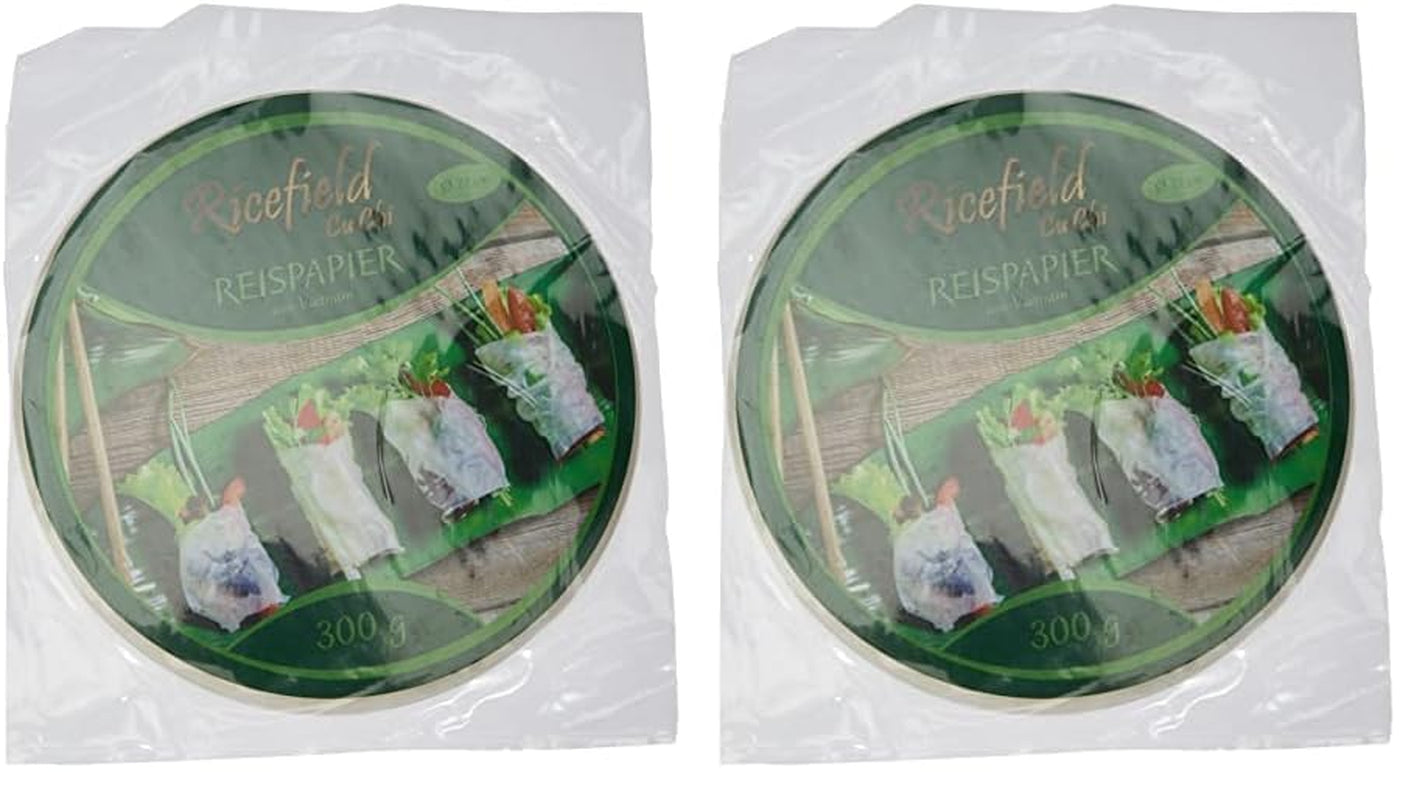 Ricefield Rice Paper, Round, 22cm, 1 Pack (300g)