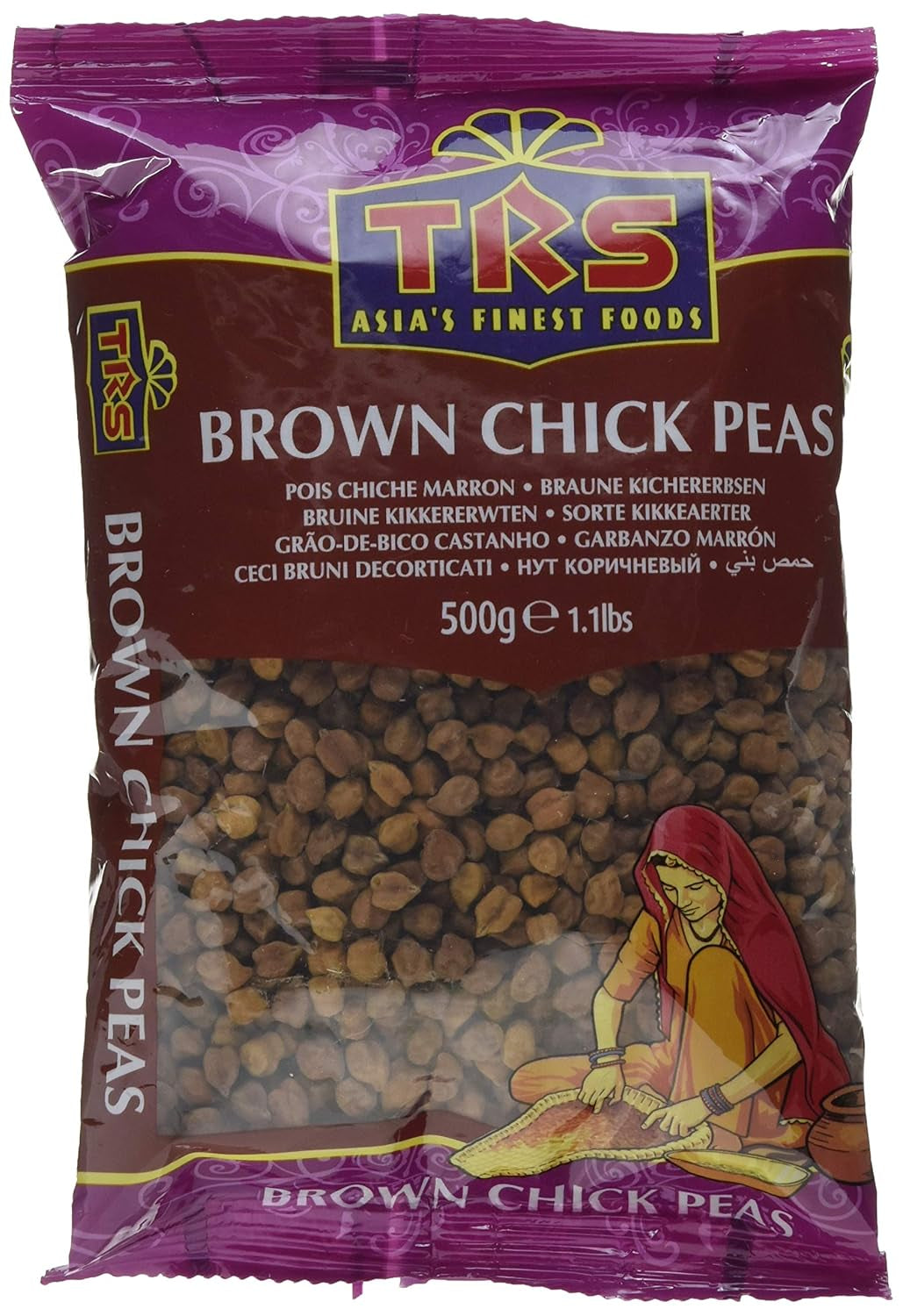 TRS - Bruna kikärter - (1 x 500g)