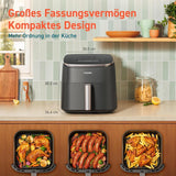 Cosori Turboblaze Hot Air Fryer Airfryer, 9-i-1, 6 liter, tyst apparater Naty Shop