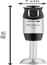 DD6558 DD655810 Quickchef 3-i-1 Tauchmixer, Powelix-Technology, 3 Zubehörteile, Edelstahl, Stahl/Schwarz Kitchen Naty Shop