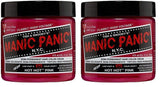 Manic Panic Hot Hot Pink Classic Cream Vegan Cruelty Free Semi Permanent Hårfärgning 118ml Naty Shop Hårfärg Hot Hot Pink 118 Ml (2 Pack)