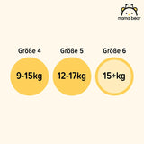 Amazon Märke: Mama Bear Disney storlek 6 (15+ kg) - månadspaket, vit, 120 stycken (2 förpackningar om 60)
