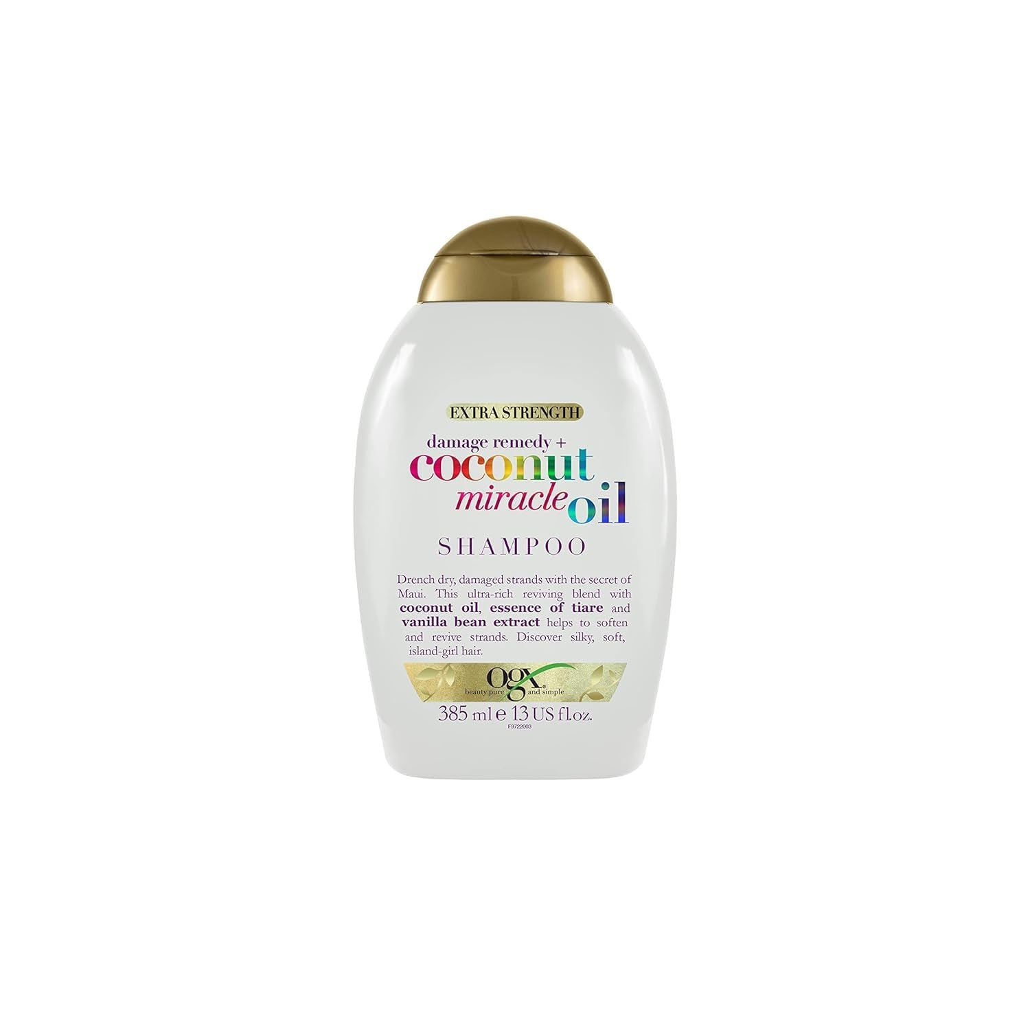 OGX Coconut Miracle Oil Conditioner, Moisturizing Coconut Oil Hair Care Conditioner, 385 ml Hårvård OGX Shampoo