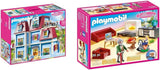 70205 My Big Dollhouse with Working Bell, Ages 4+ och 70207 Cozy Living Room with Light Effect Dollhouse, Ages 4+