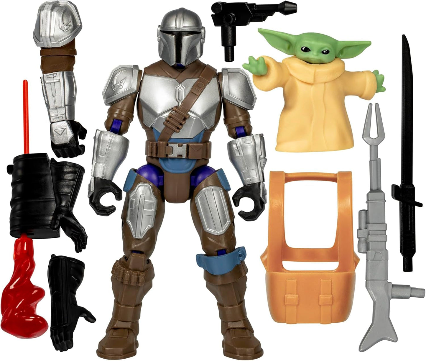 Star Wars Mixmashers Stormtrooper Anpassningsbar Mix-and-Match Actionfigur och tillbehör Actionfigurer Naty Shop Mandalorian