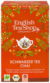 ETS - Chai Black Tea, Naturland BIO, 20 tepåsar (paket med 2)