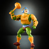Masters of the Universe Origins Toy, Man-At-Arms Duncan Actionfigur från Cartoon Collection, Höjd ca. 14 cm, hjälte med avtagbar rustning och tillbehör, HYD25 Actionfigurer Naty Shop