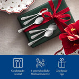Villeroy & Boch - Toy'S Delight kaffeskedsset 6 delar Silver Platinum, tål diskmaskin Kitchen Naty Shop