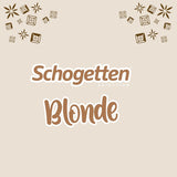 Schogetten Blond Mandel | Vit choklad med kola och mandelbitar | 100 g | Bekvämt portionerad (paket med 2)