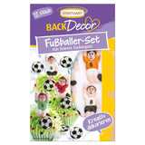 Günthart Backdecor 12 Sockerfotbollsspelare och fotbollar, 21 gram Naty Shop Sockerfotbollsspelare