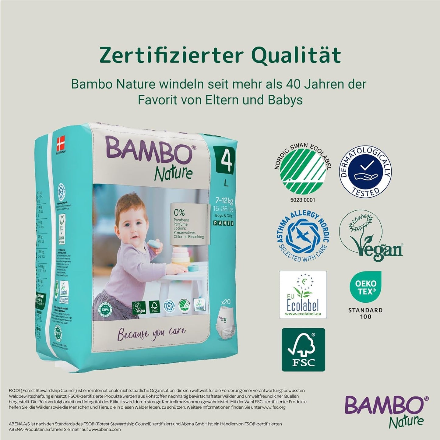 Bambo Nature Premium träningsbyxor