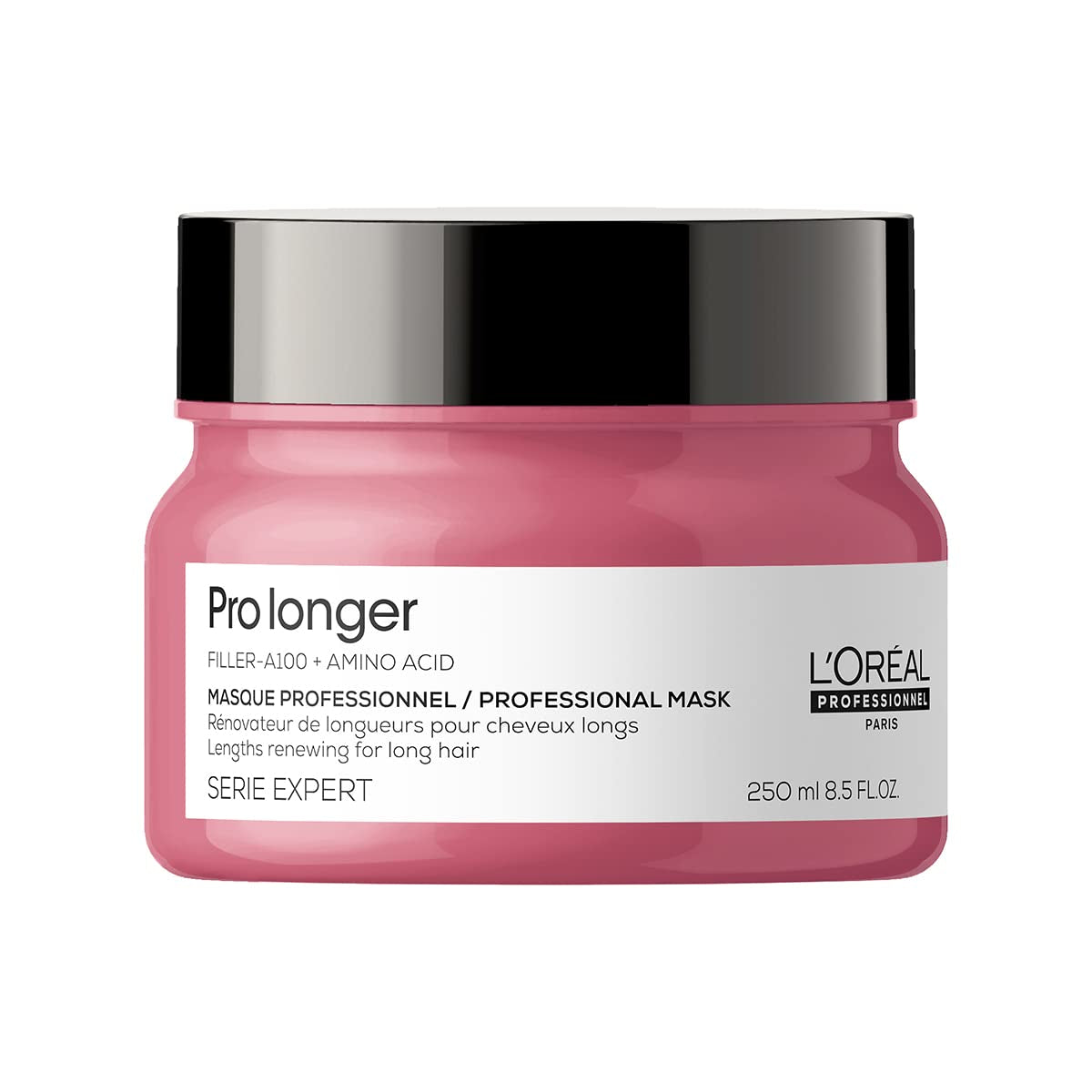 L'Oréal Professionnel hårstärkande mask för långt och tunt hår med filler A-100 och aminosyror, Series Expert, Pro Longer Mask Hårmask Naty Shop 240,97 G (1 förpackning)