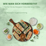 BAMBUTRÄD - Rispapper 31 cm. (Sommarrullar) - 44 x 340 g - Multipack