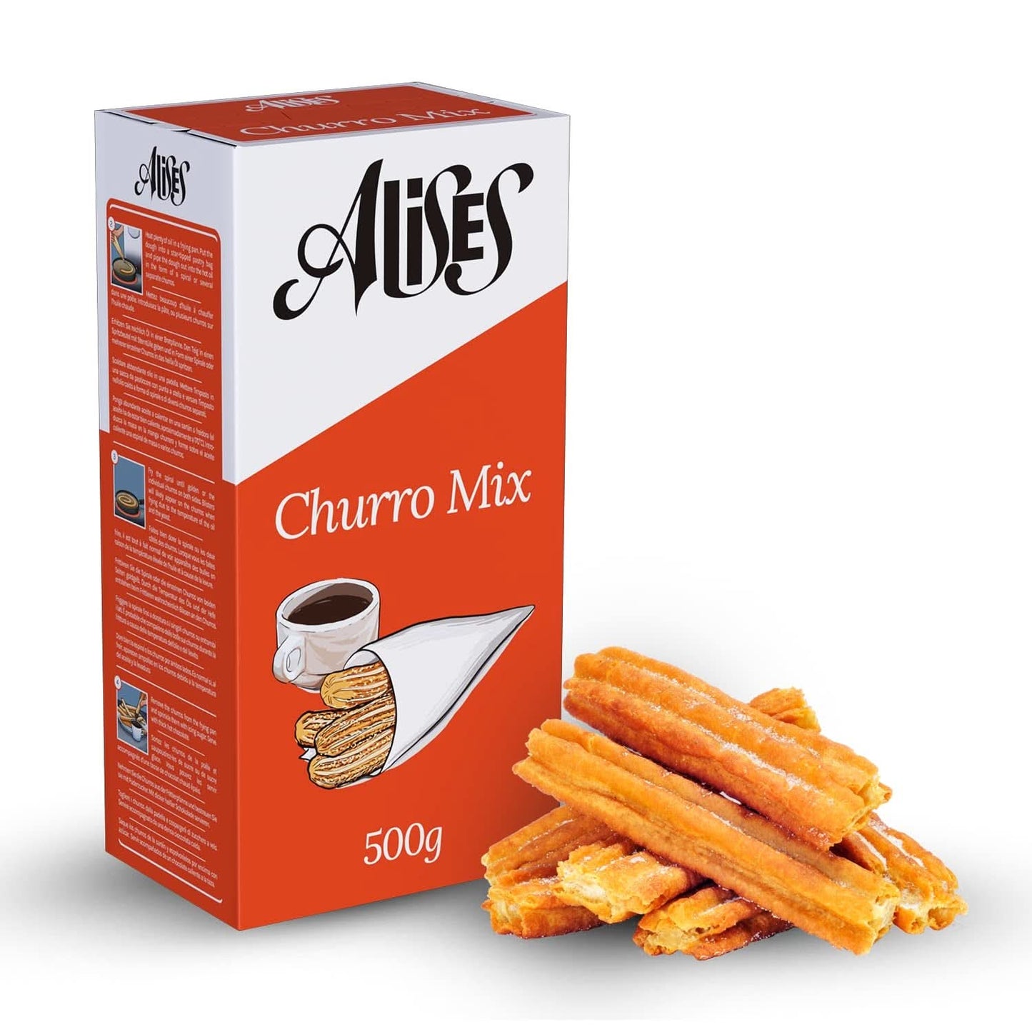 Spansk mix för churros, 500 gram Naty Shop Kitchen