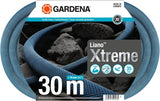 Gardena Liano Xtreme 3/4 tum, Set 30m: Extremt robust textil trädgårdsslang med PVC innerslang, lätt, väderbeständig (18484-20), Flerfärgad