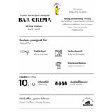 Gorilla Espresso Bar Crema kaffebönor - 12 förpackningar à 1000g vardera