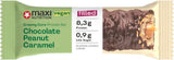MaxiNutrition Krämig vegansk proteinbar med choklad, jordnötter och kola 12x45g - vegansk proteinbar, 18% protein, 8,3g per bar, låg sockerhalt (0,9g), inget tillsatt socker, inga konstgjorda smakämnen