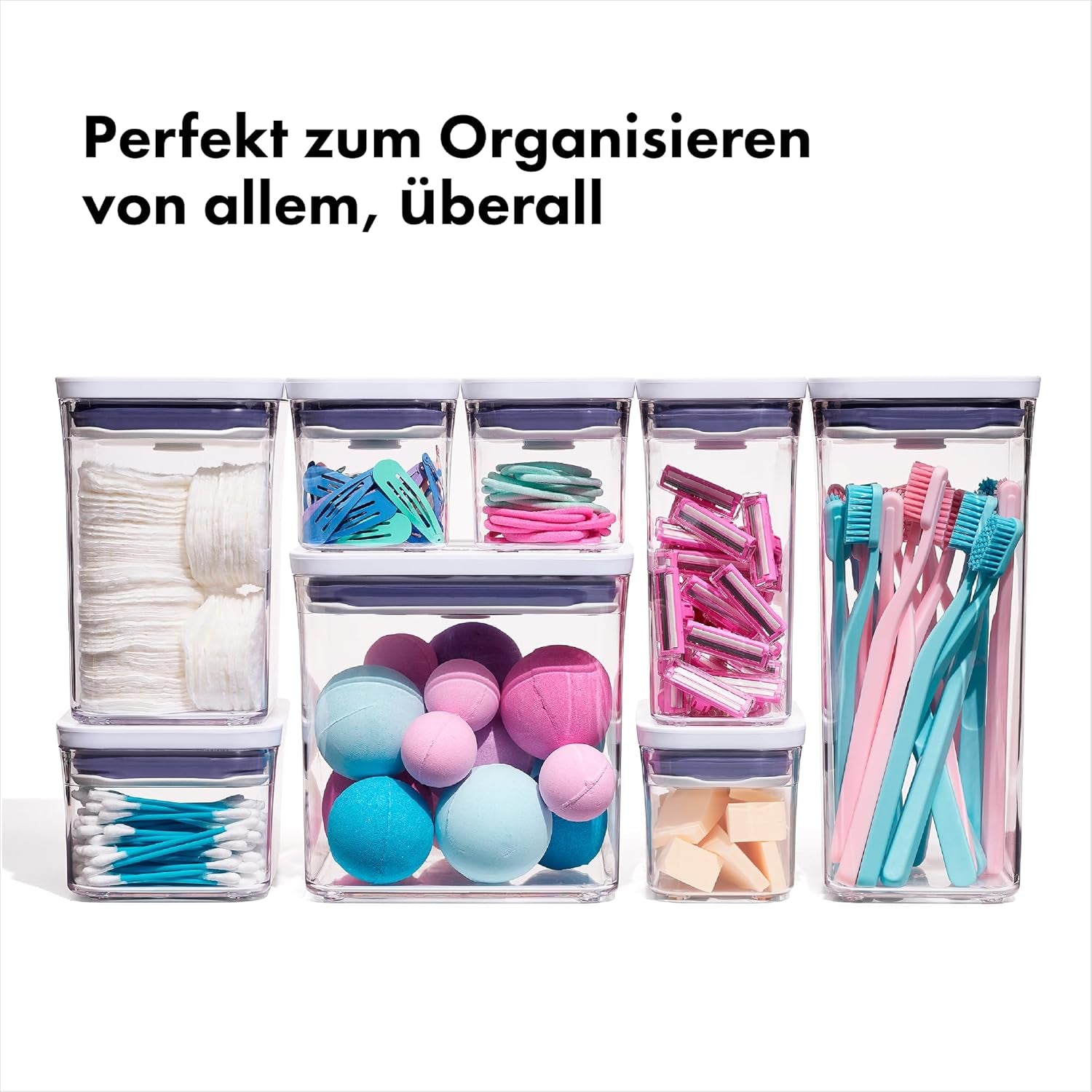 OXO 11236100V1UK Matförvaringsbehållare, plast, transparent Matförvaringslådor Naty Shop